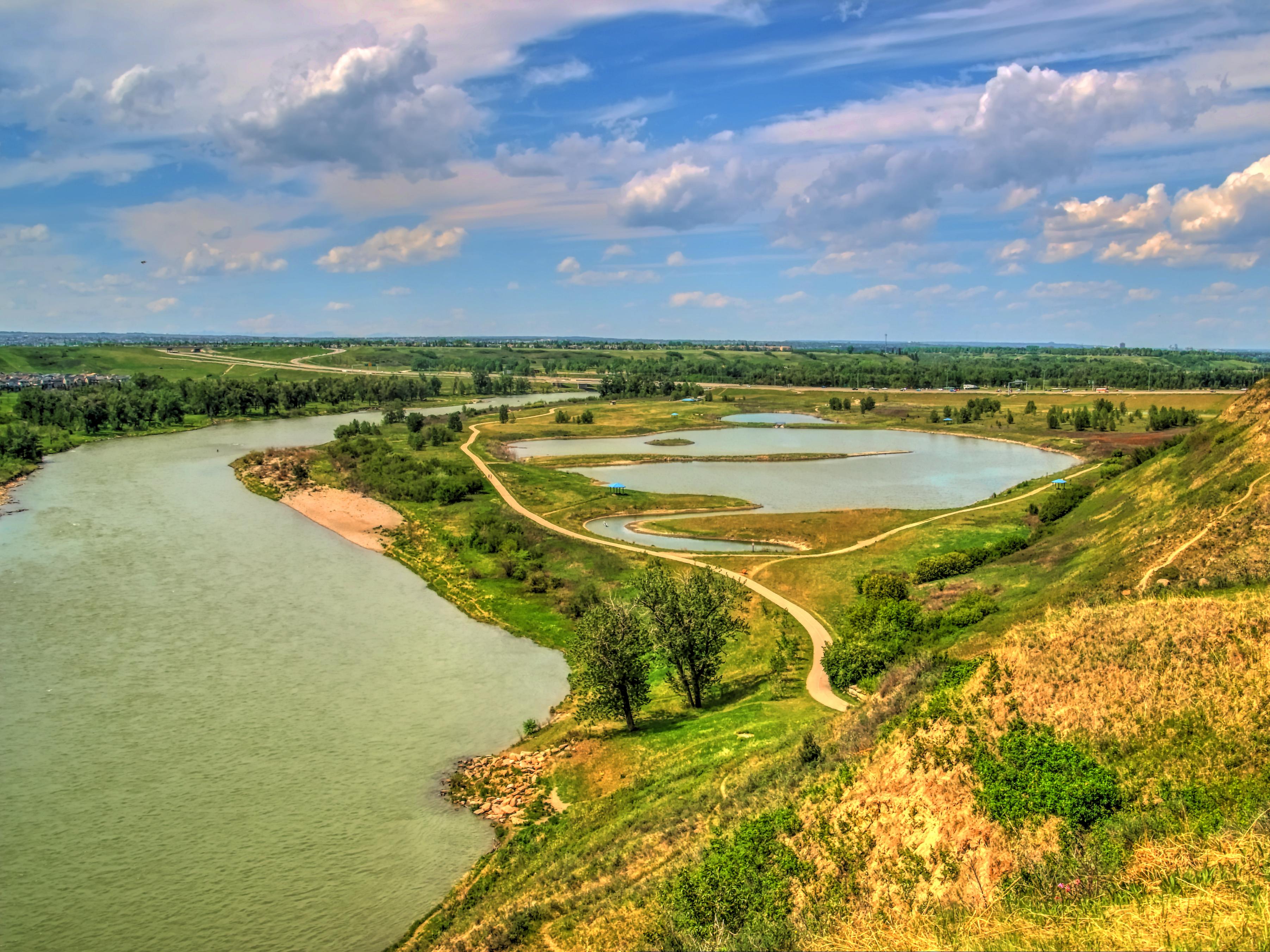 Fish Creek Provincial Park Calgary scenic landscape showcasing natural beauty and diverse ecosystems