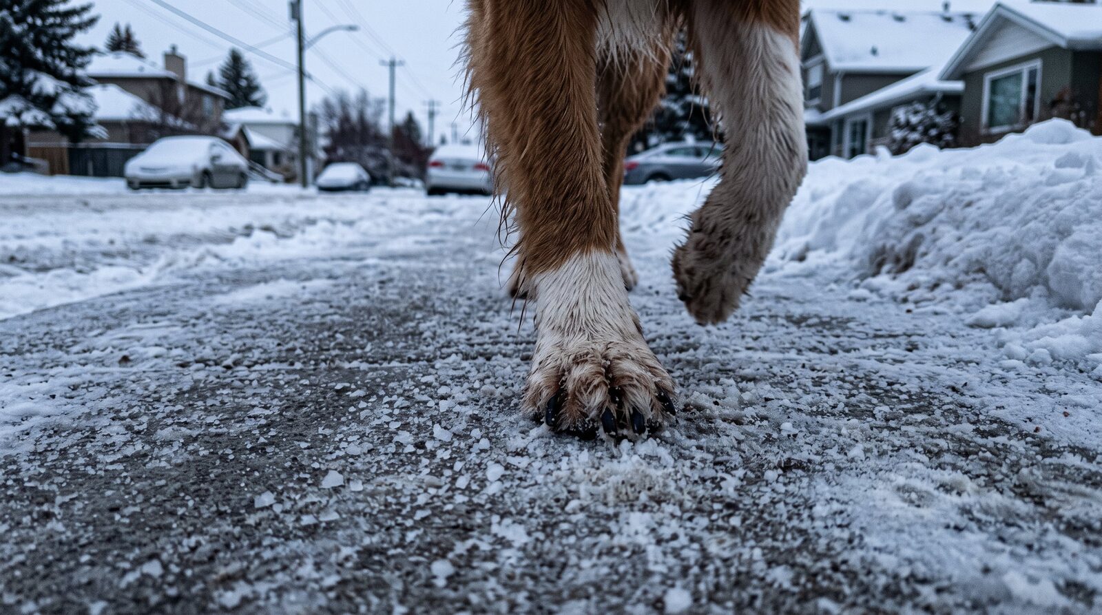 Ice Melt, Salt & Paw Damage: A Calgary Winter Guide